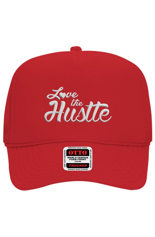 Love The Hustle 5 Panel Trucker Hat