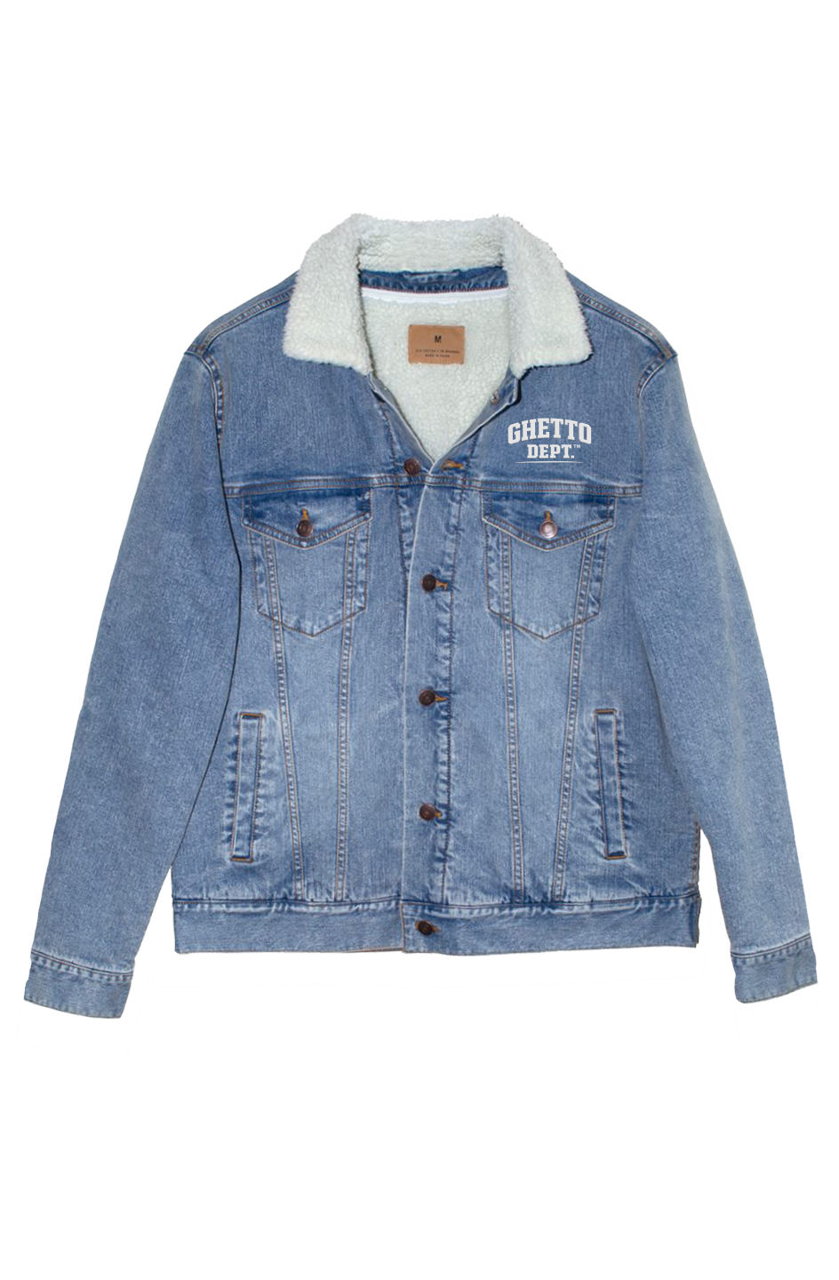 Ghetto Dept. Uni Sherpa Lined Denim Jacket