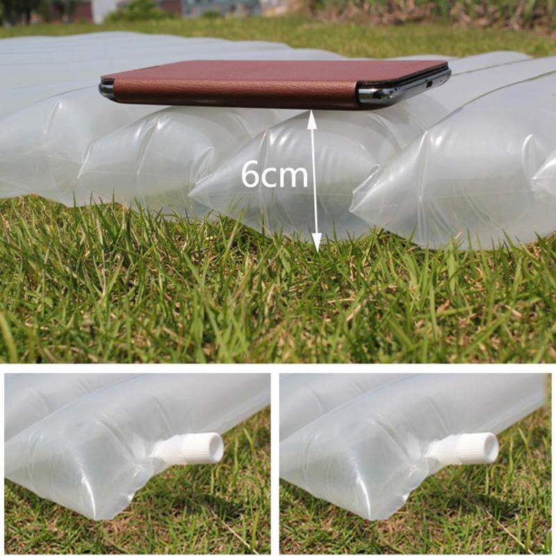 Singleplayer Tube Air Emergency Inflatable Mattress – Outdoor Camping Mat