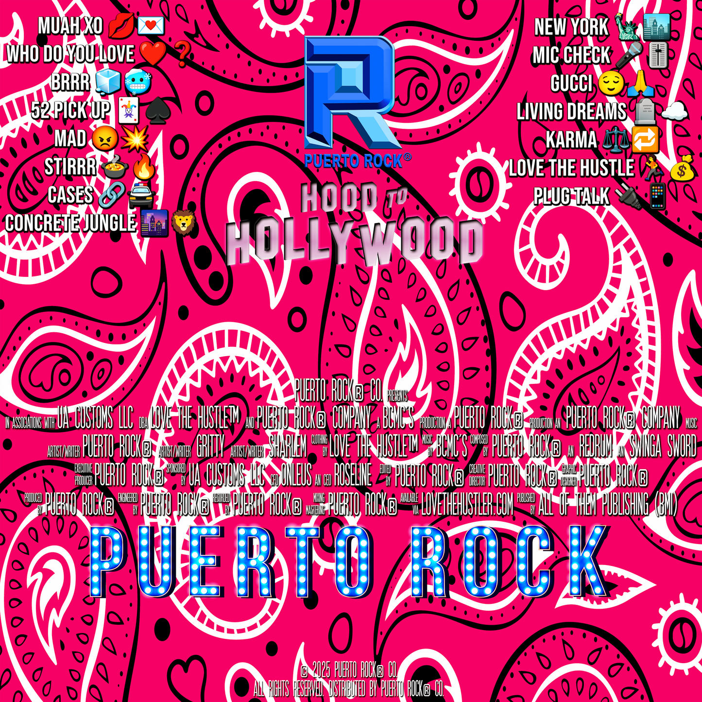 Puerto Rock® Hood To Hollywood - Digital LP