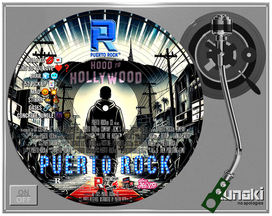 Puerto Rock® Hood To Hollywood LP - 12" Vinyl