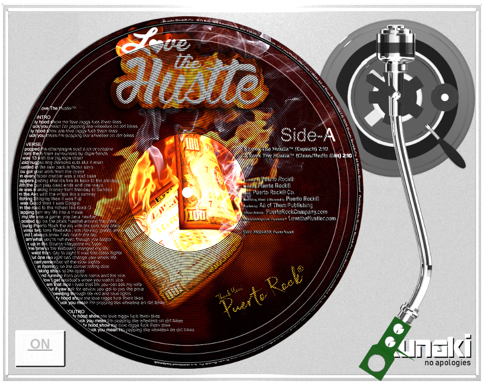 Puerto Rock Love The Hustle Disco de vinilo de 12 pulgadas