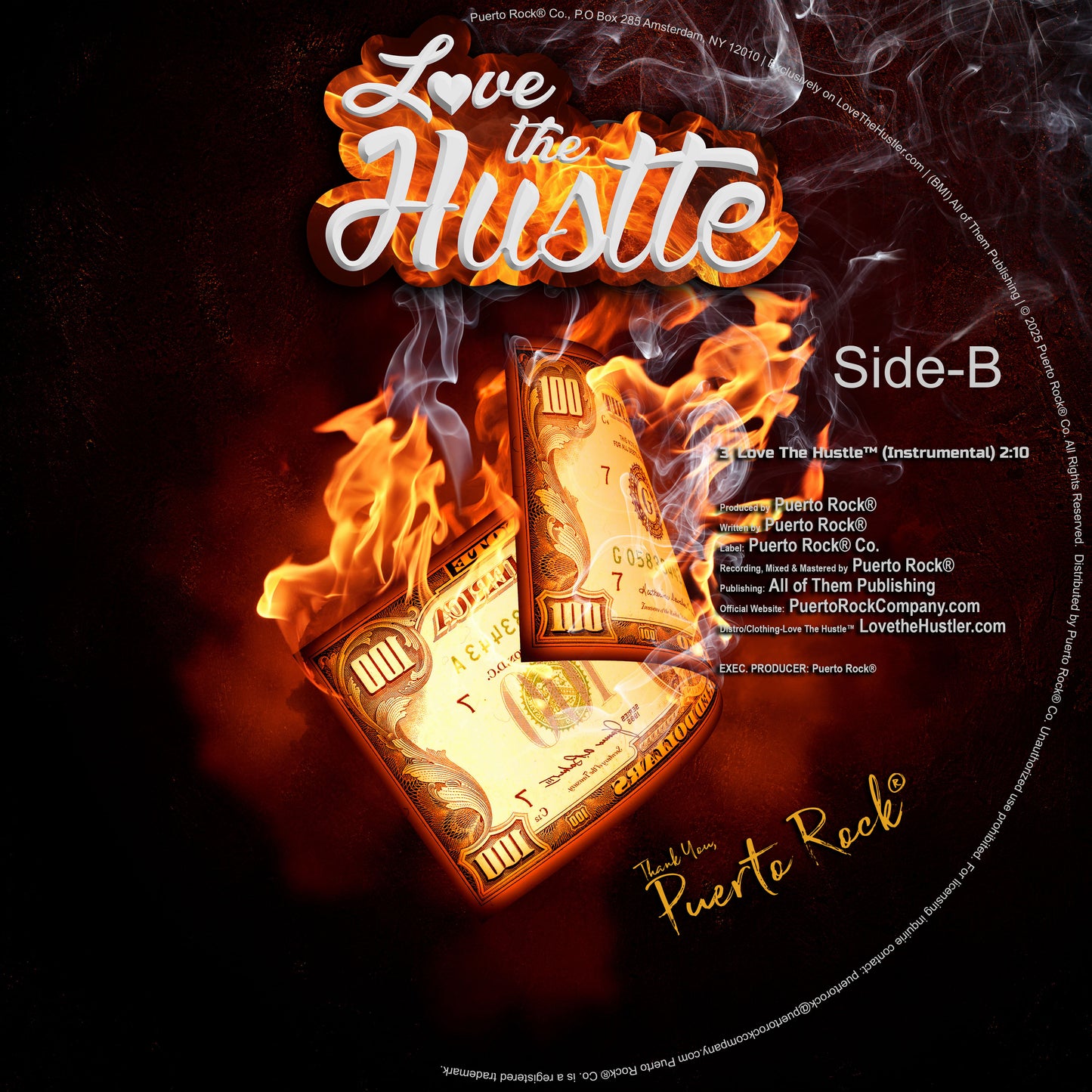 Puerto Rock Love The Hustle Disco de vinilo de 12 pulgadas