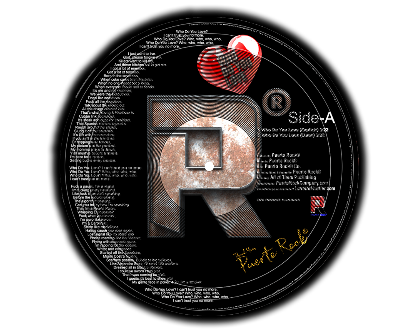 Puerto Rock - Who Do You Love Disco de vinilo de 12 pulgadas