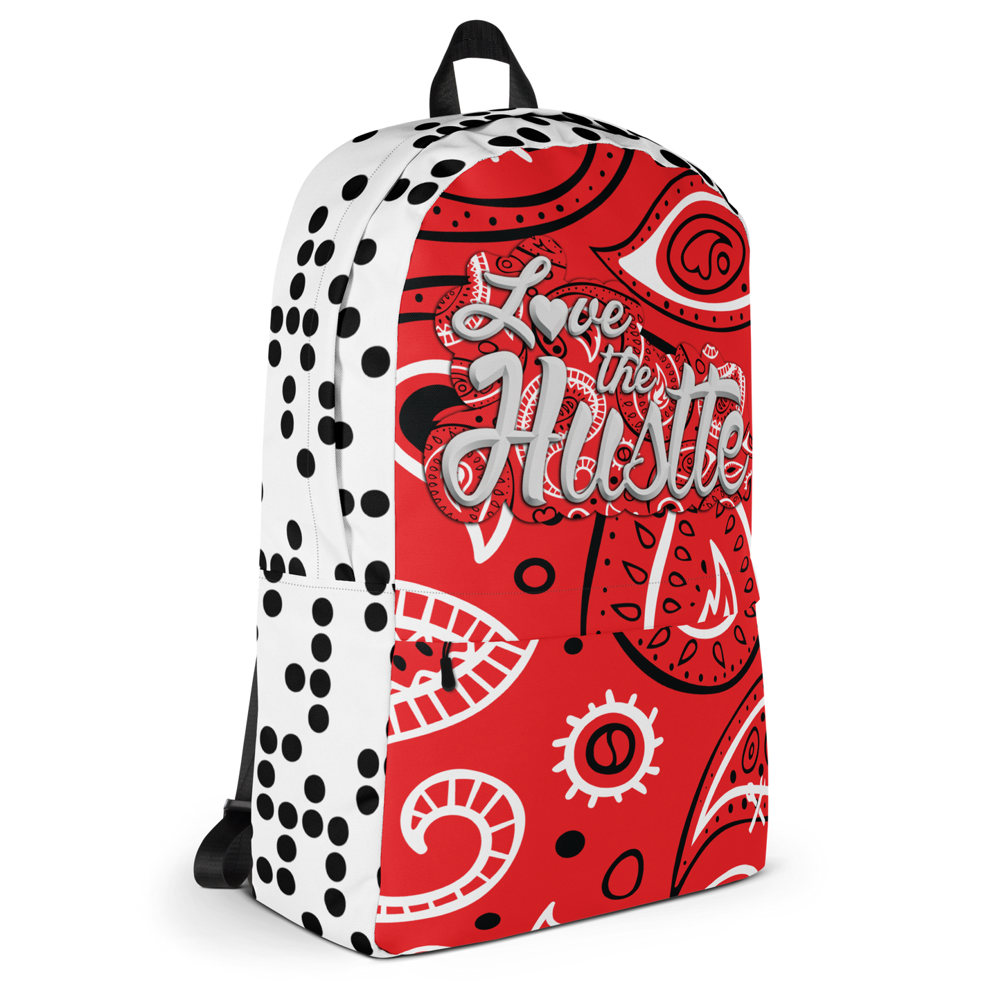 Sac à dos bandana Love The Hustle, Red Tops