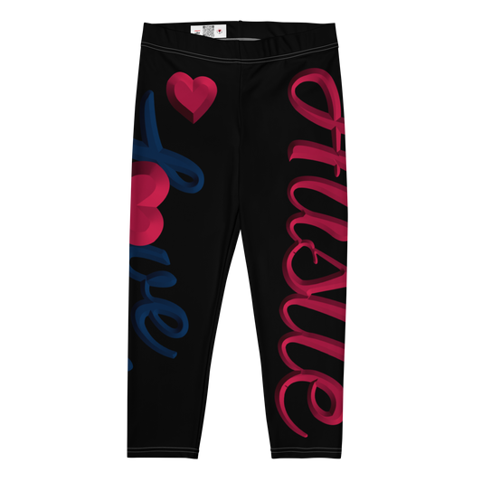 Leggings Capri Love The Hustle™ USA Color Way