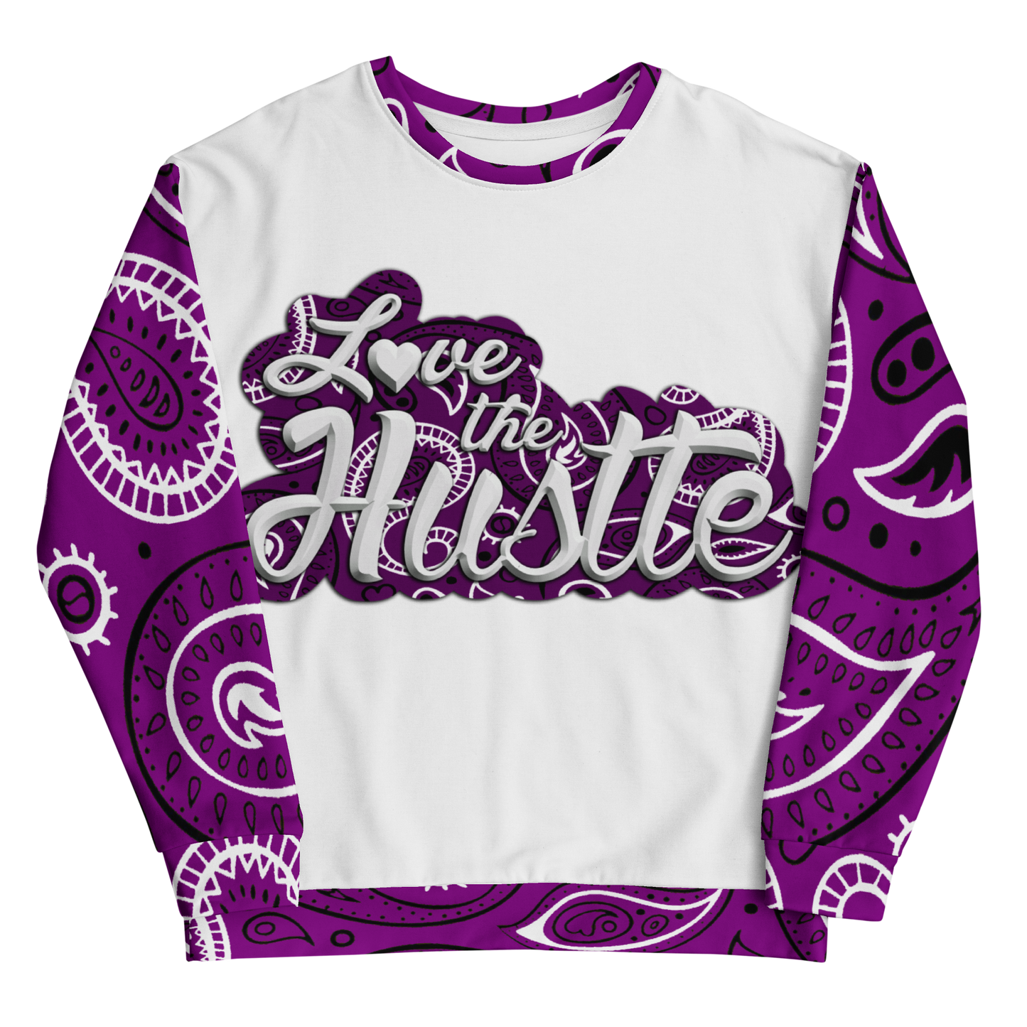 Collection de sweat-shirts unisexes Love The Hustle™ Bandana