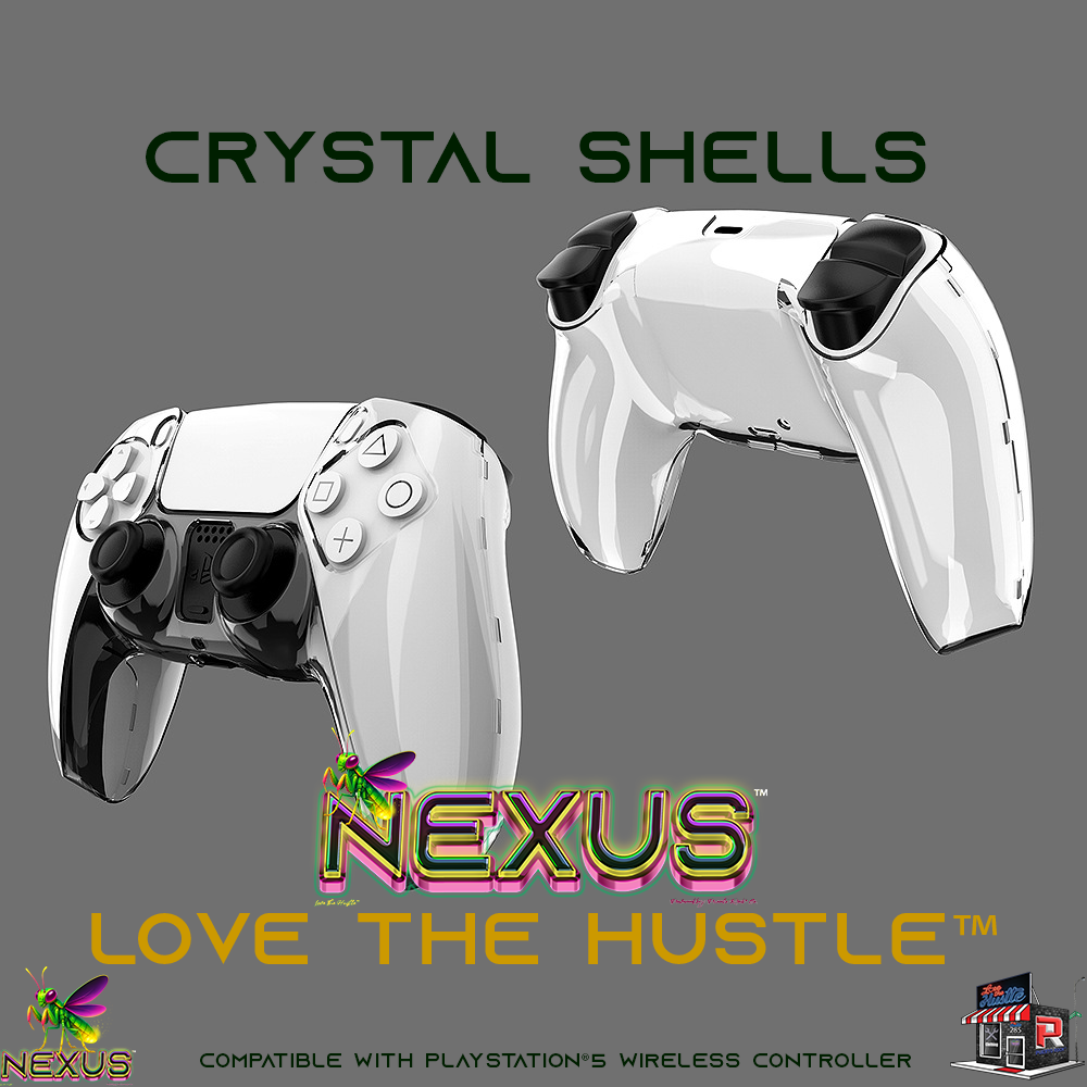 Nexus™ Quantum Firefly™ Crystal Shell – Compatible with PlayStation®5 Wireless Controller