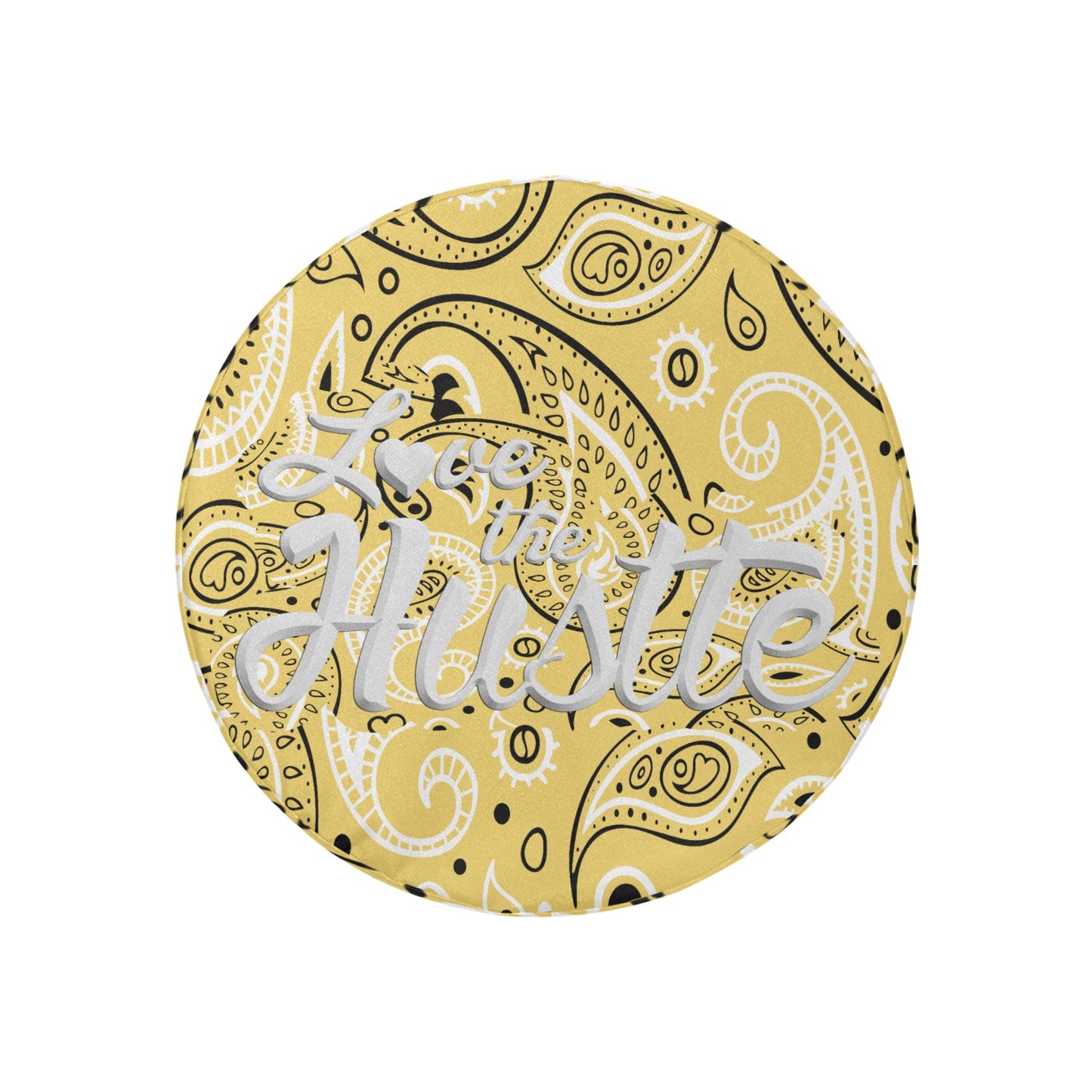 Love The Hustle Spare Tire Cover (Small) (15")