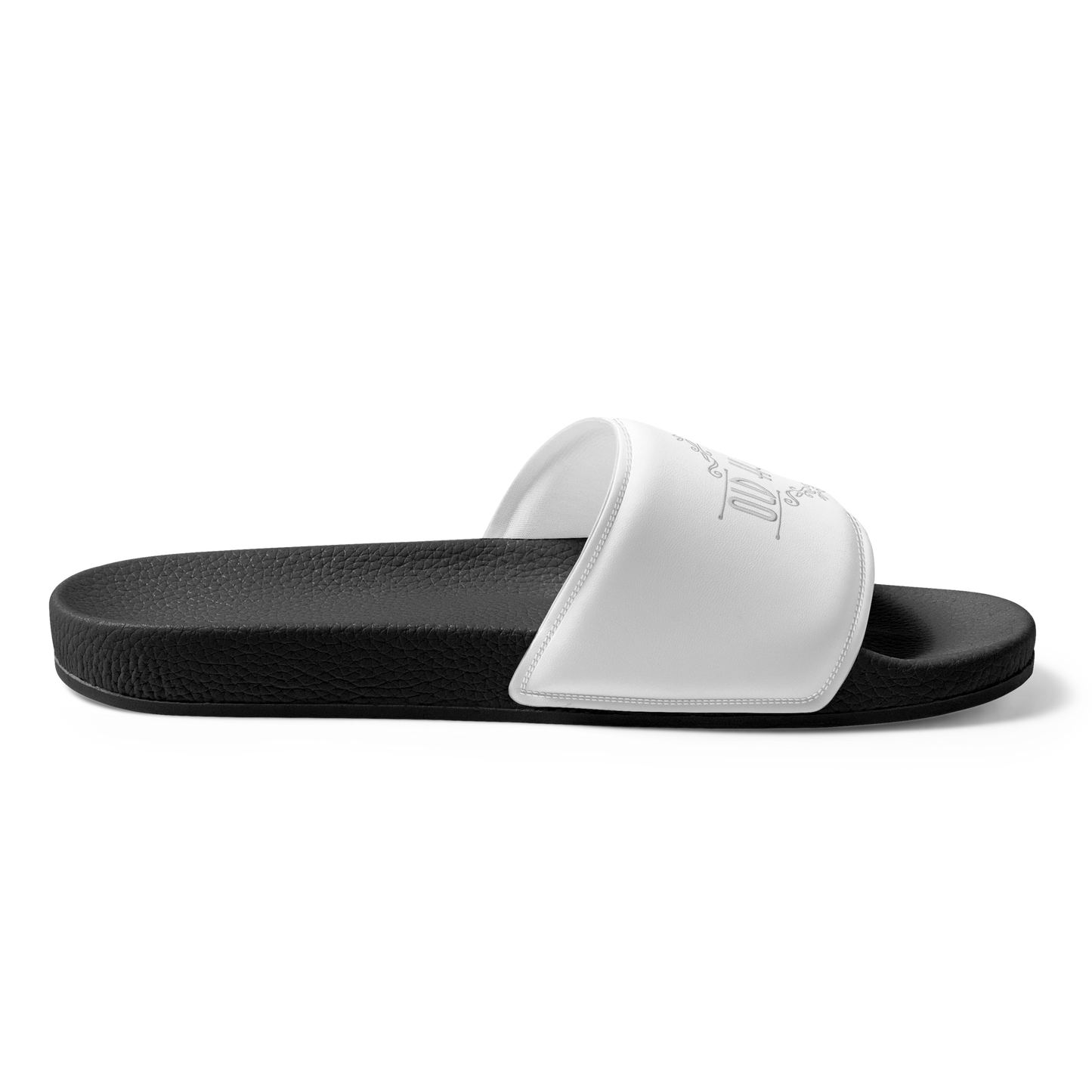 Old Harlem™ Men’s Slides, White Logo