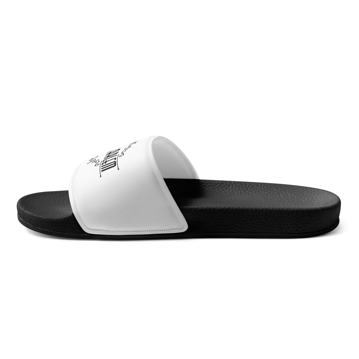 Old Harlem™ Men’s Slides, Black Logo