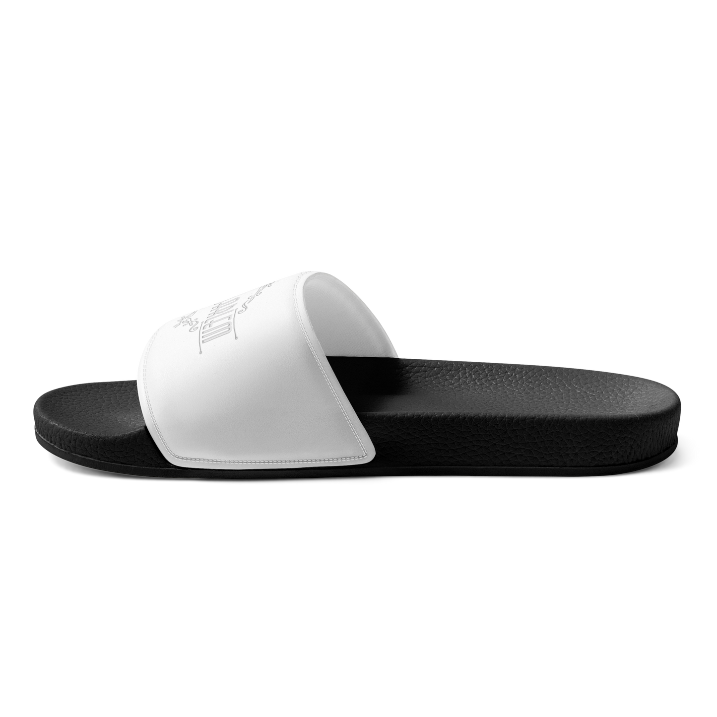 Old Harlem™ Men’s Slides, White Logo