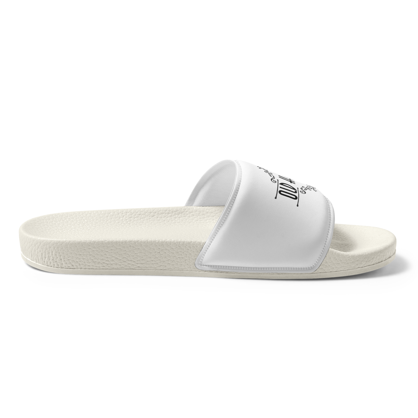 Old Harlem™ Men’s Slides, Black Logo