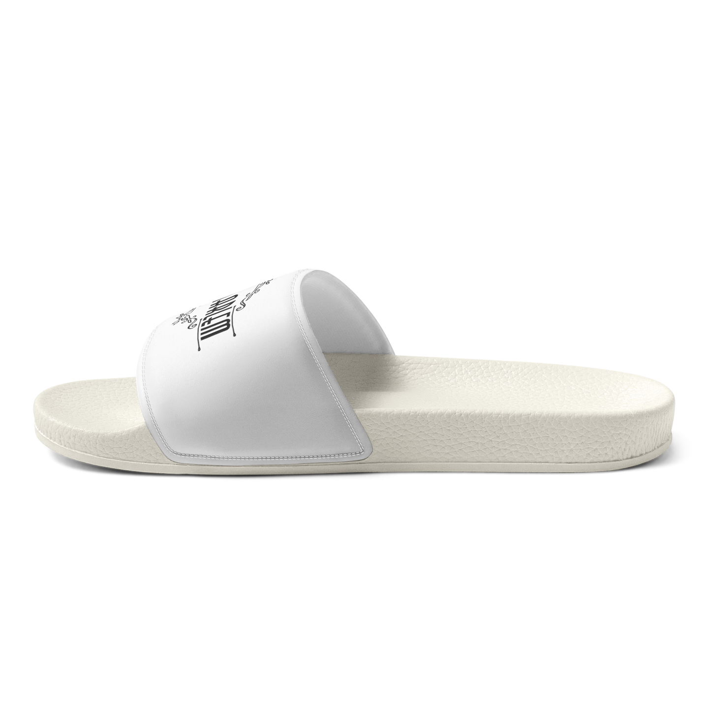 Old Harlem™ Men’s Slides, Black Logo