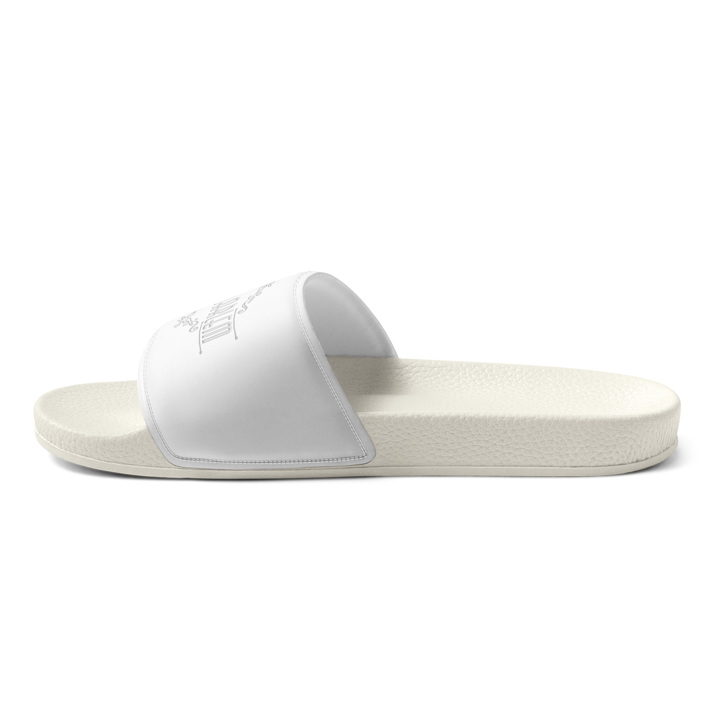 Old Harlem™ Men’s Slides, White Logo