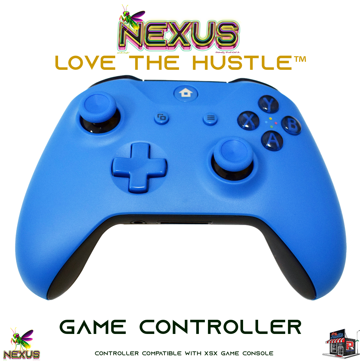 Nexus™ Quantum Firefly™ Wireless Game Controller – Multi-Level Vibration | Compatible with XSX & PC