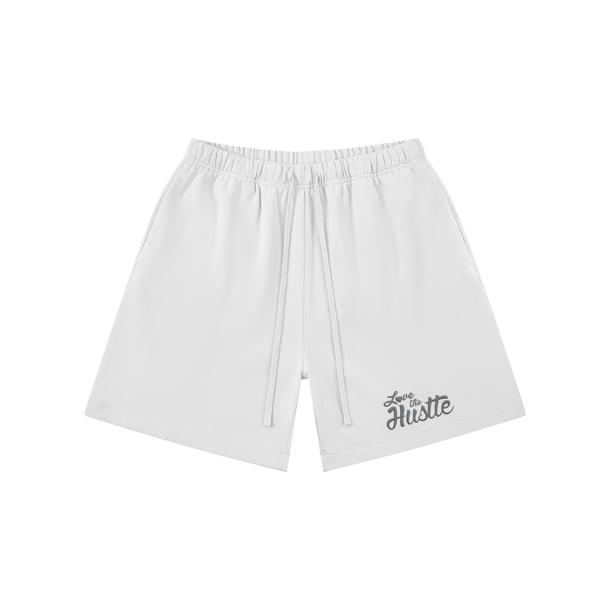 Love The Hustle 380GSM Uni Oversized Brushed Fleece Sweat Shorts