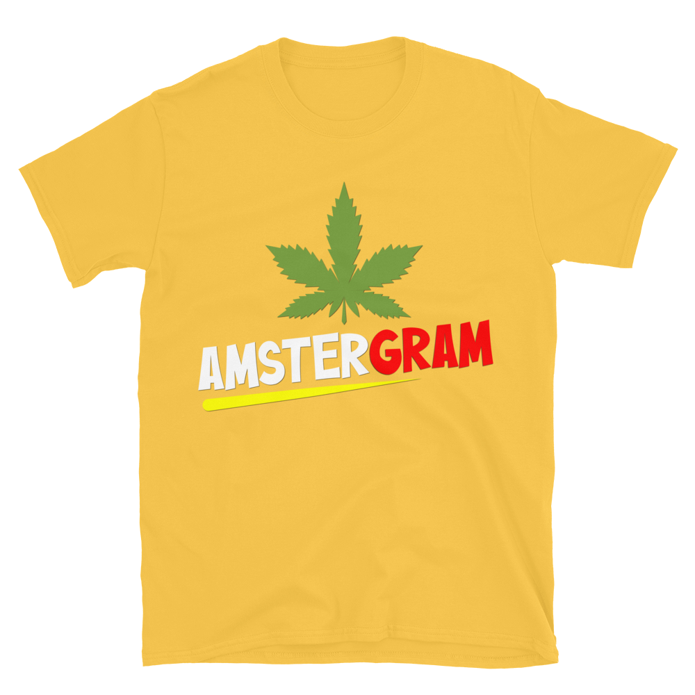 Camiseta unisex de manga corta "Love The Hustle Amsterdam"