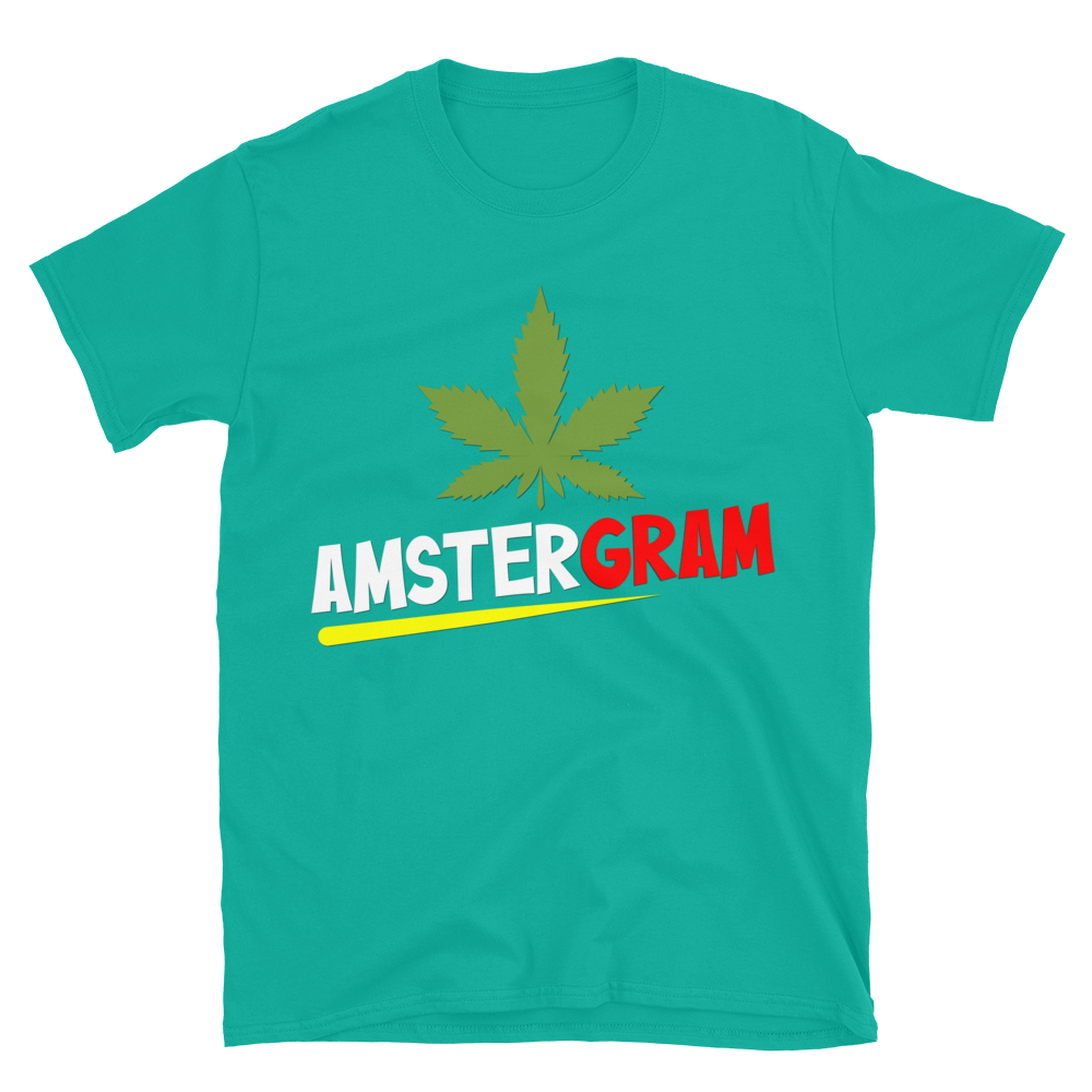 Camiseta unisex de manga corta "Love The Hustle Amsterdam"