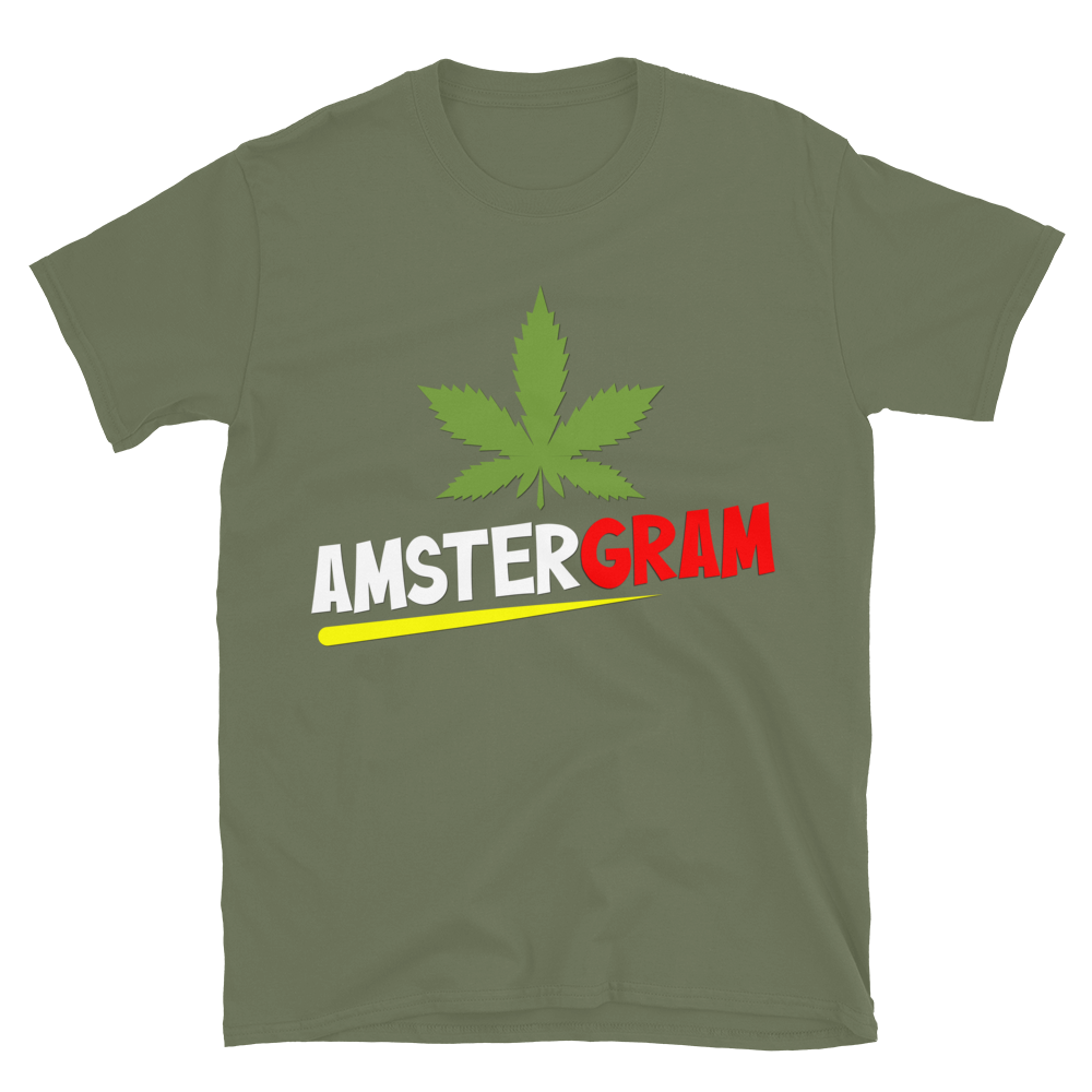 Camiseta unisex de manga corta "Love The Hustle Amsterdam"
