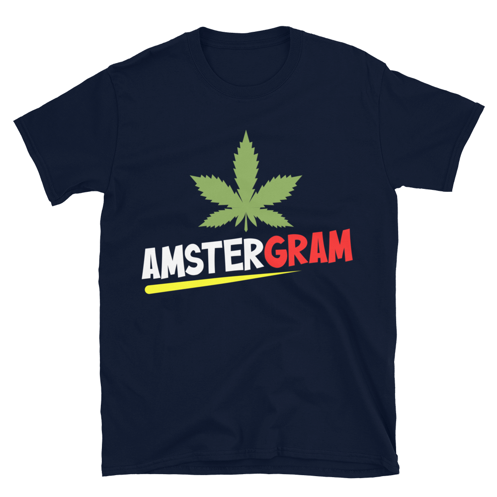 Camiseta unisex de manga corta "Love The Hustle Amsterdam"