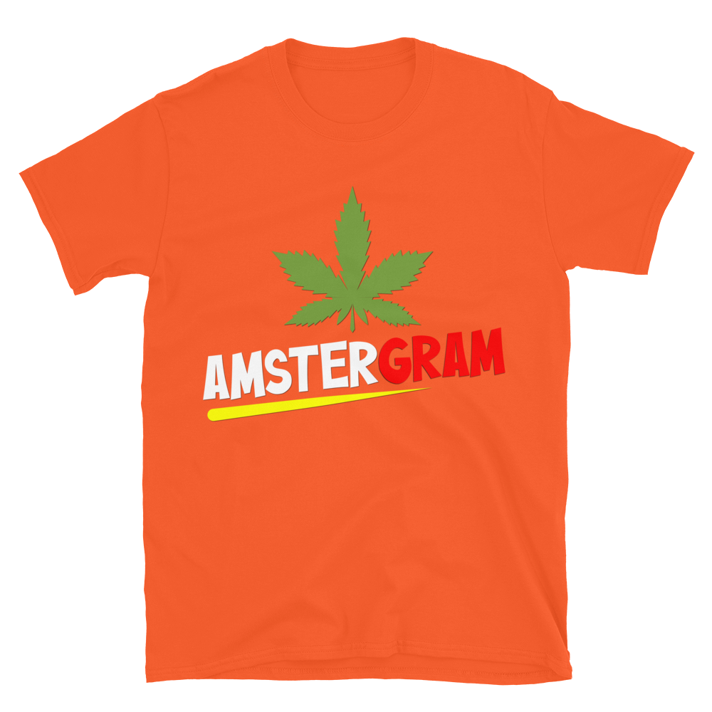 Camiseta unisex de manga corta "Love The Hustle Amsterdam"