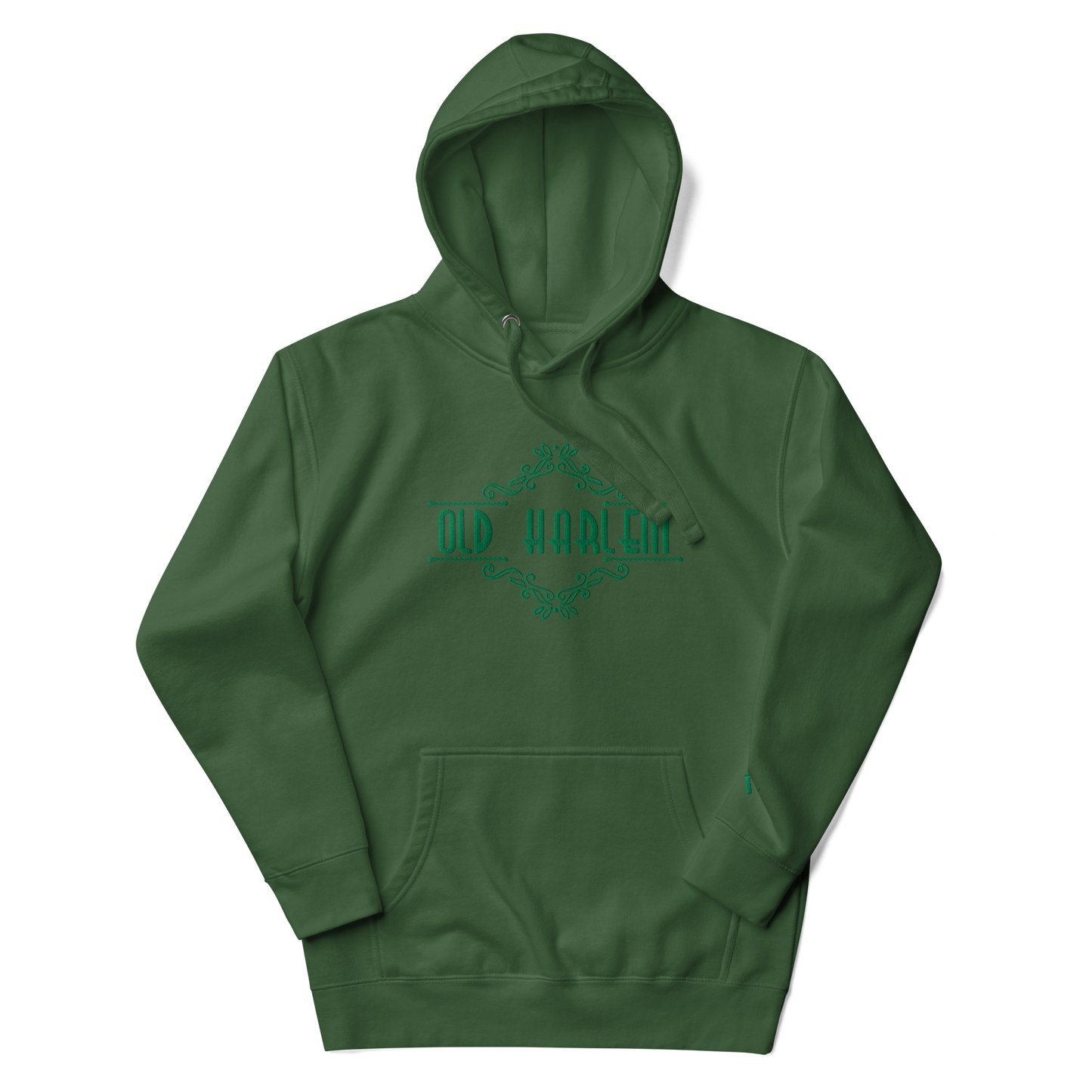 Old Harlem Vintage Art Deco Hoodie, Embroidered Unisex Hoodie Collection