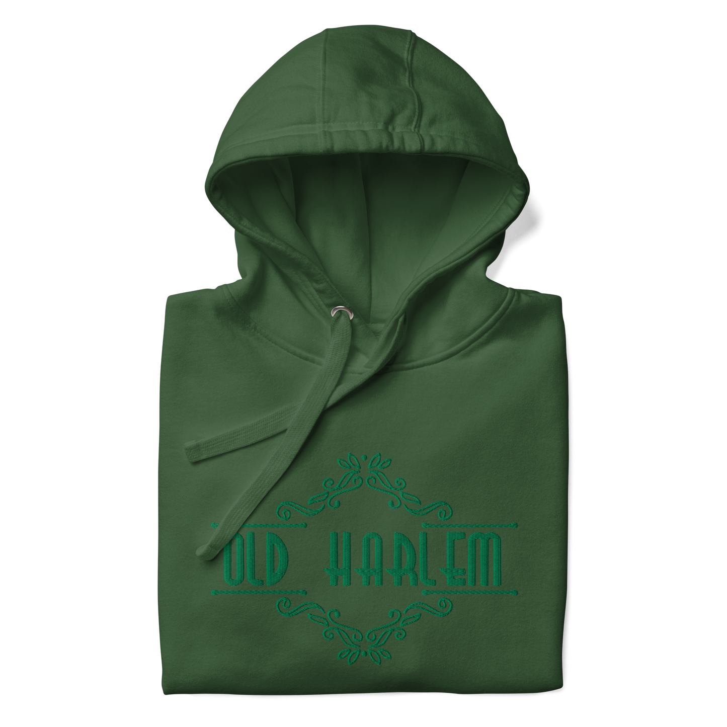 Old Harlem Vintage Art Deco Hoodie, Embroidered Unisex Hoodie Collection