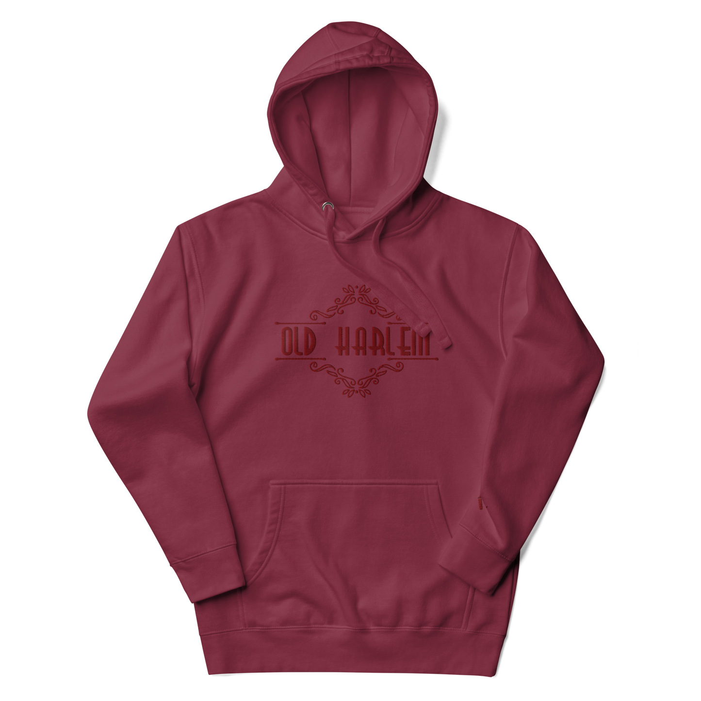 Old Harlem Vintage Art Deco Hoodie, Embroidered Unisex Hoodie Collection