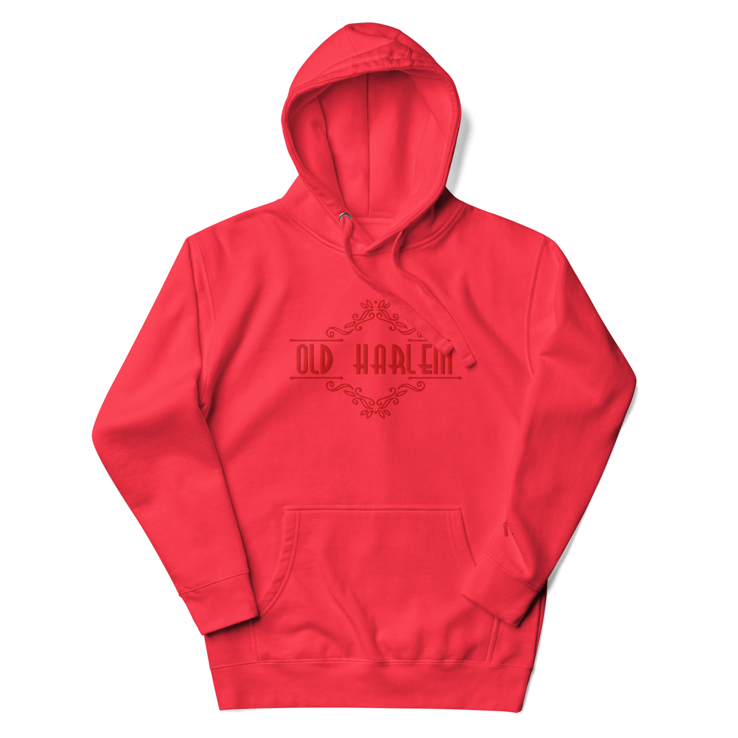 Old Harlem Vintage Art Deco Hoodie, Embroidered Unisex Hoodie Collection