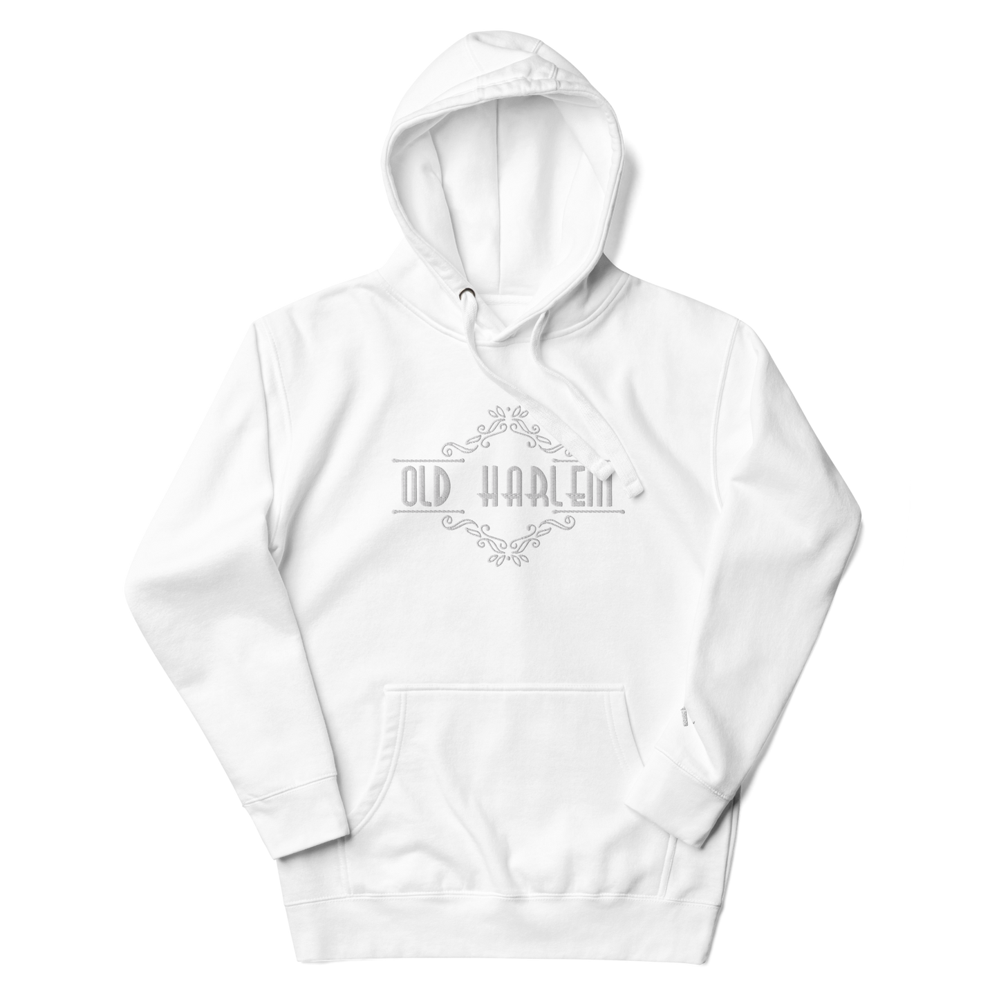 Old Harlem Vintage Art Deco Hoodie, Embroidered Unisex Hoodie Collection
