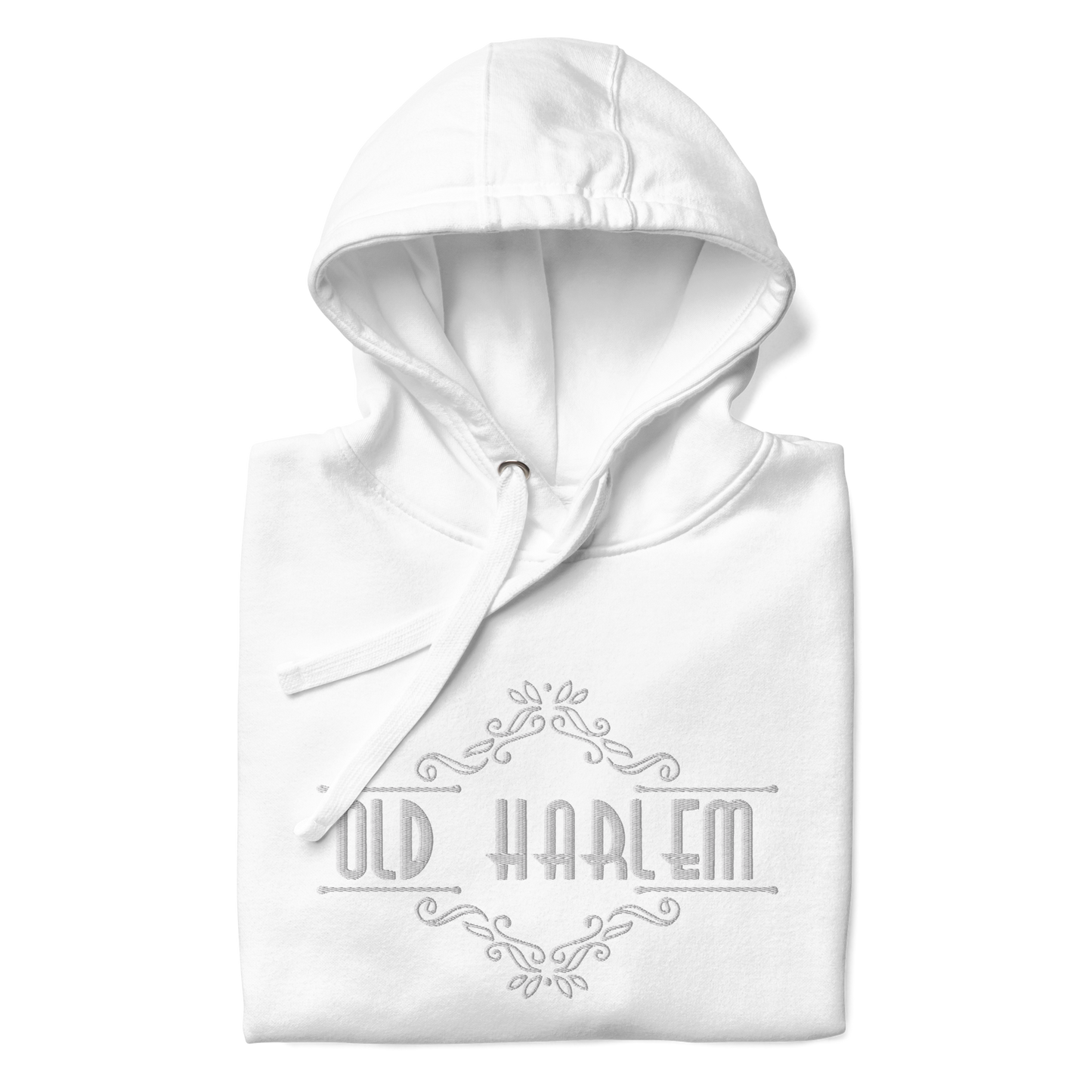 Old Harlem Vintage Art Deco Hoodie, Embroidered Unisex Hoodie Collection