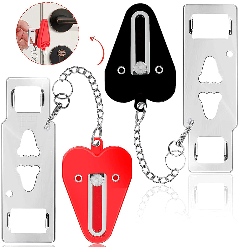 Travel Anti-Theft Door Block – Portable Top Door Lock