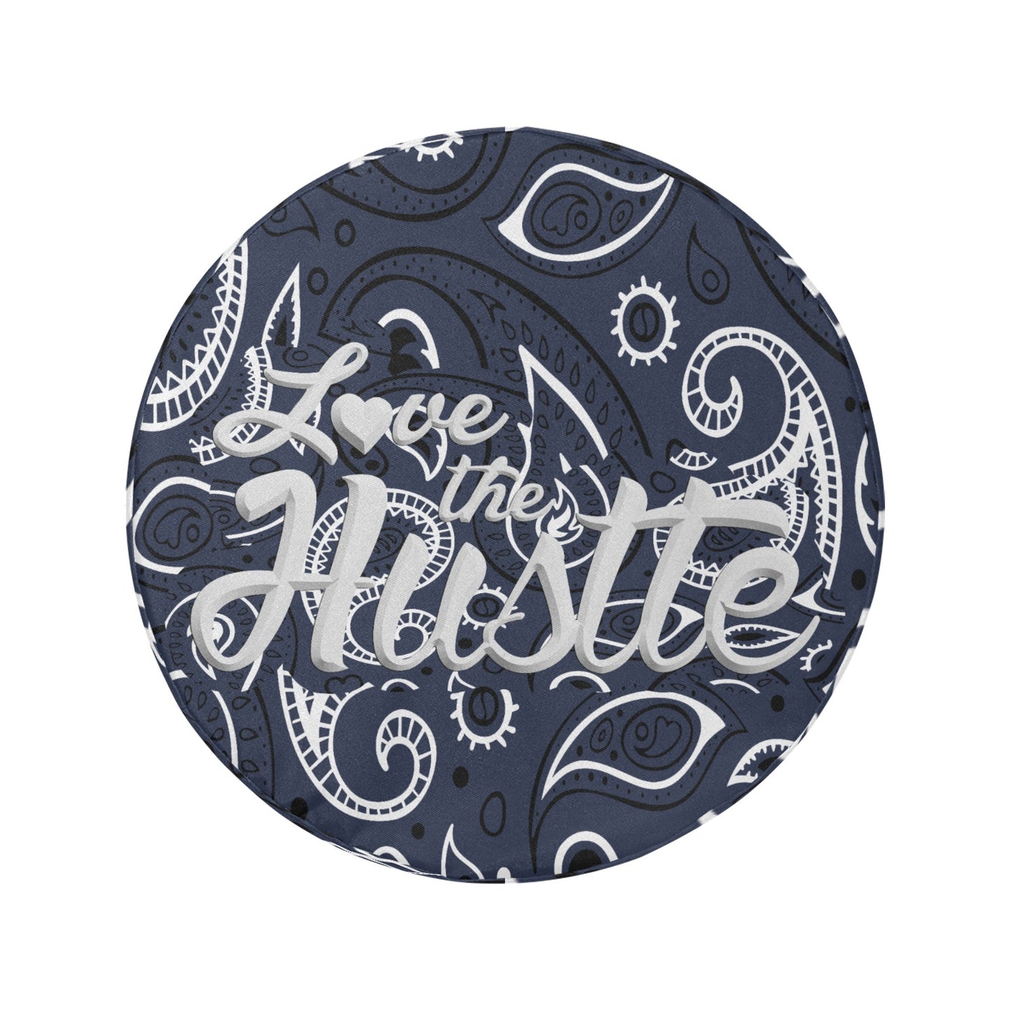 Love The Hustle Spare Tire Cover(Large)(17")