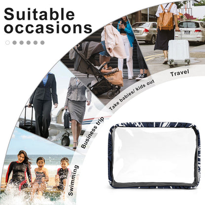Love The Hustle™ Bandana Transparent Storage Bag – Five in One Collection