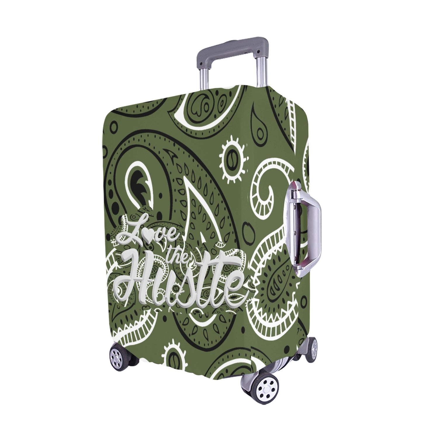 Love The Hustle™ Bandana Luggage Cover Collection (Extra Large – 28"–30")