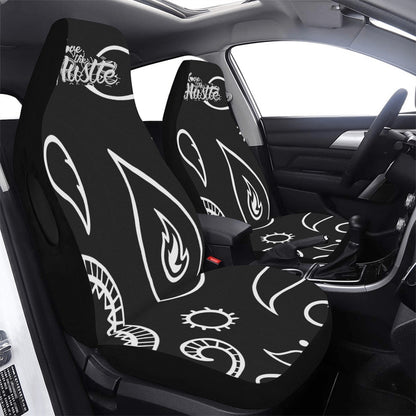 Love The Hustle Car Seat Cover Airbag Compatible(Set of 2)