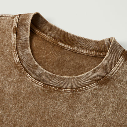 Ghetto Dept. 285GSM Uni Oversized Snow Wash T-shirt