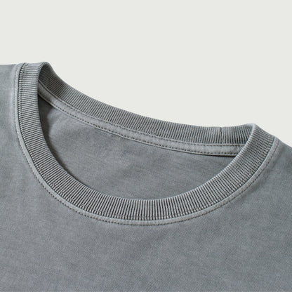 Ghetto Dept. 230GSM Uni Faux-layered Faded Long Sleeve