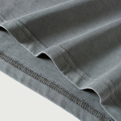 Ghetto Dept. 230GSM Uni Faux-layered Faded Long Sleeve