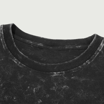 Ghetto Dept. 260GSM Uni Snow Wash T-shirt