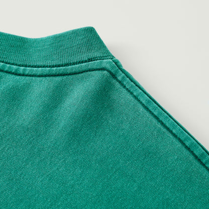Ghetto Dept. 285GSM Uni Oversized Washed Crew Neck T-shirt