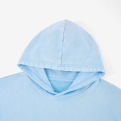 Love The Hustle 420GSM Uni Snow Wash Boxy Hoodie