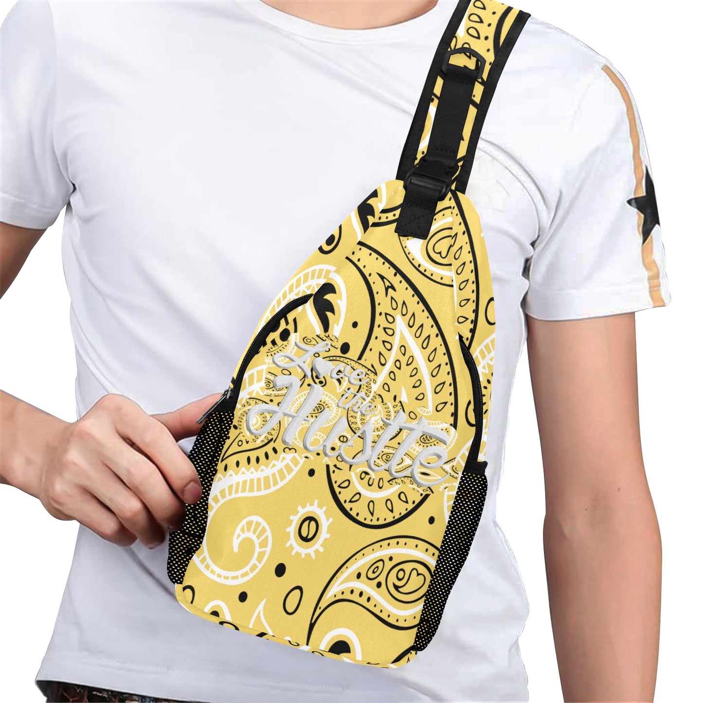 Love The Hustle™ Men's Casual Chest Bag Bandana Collection