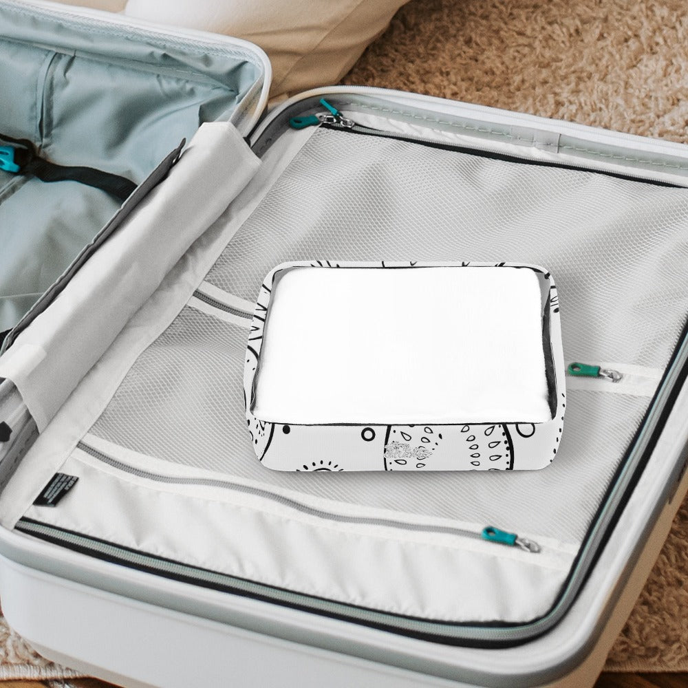 Love The Hustle™ Bandana Transparent Storage Bag – Five in One Collection