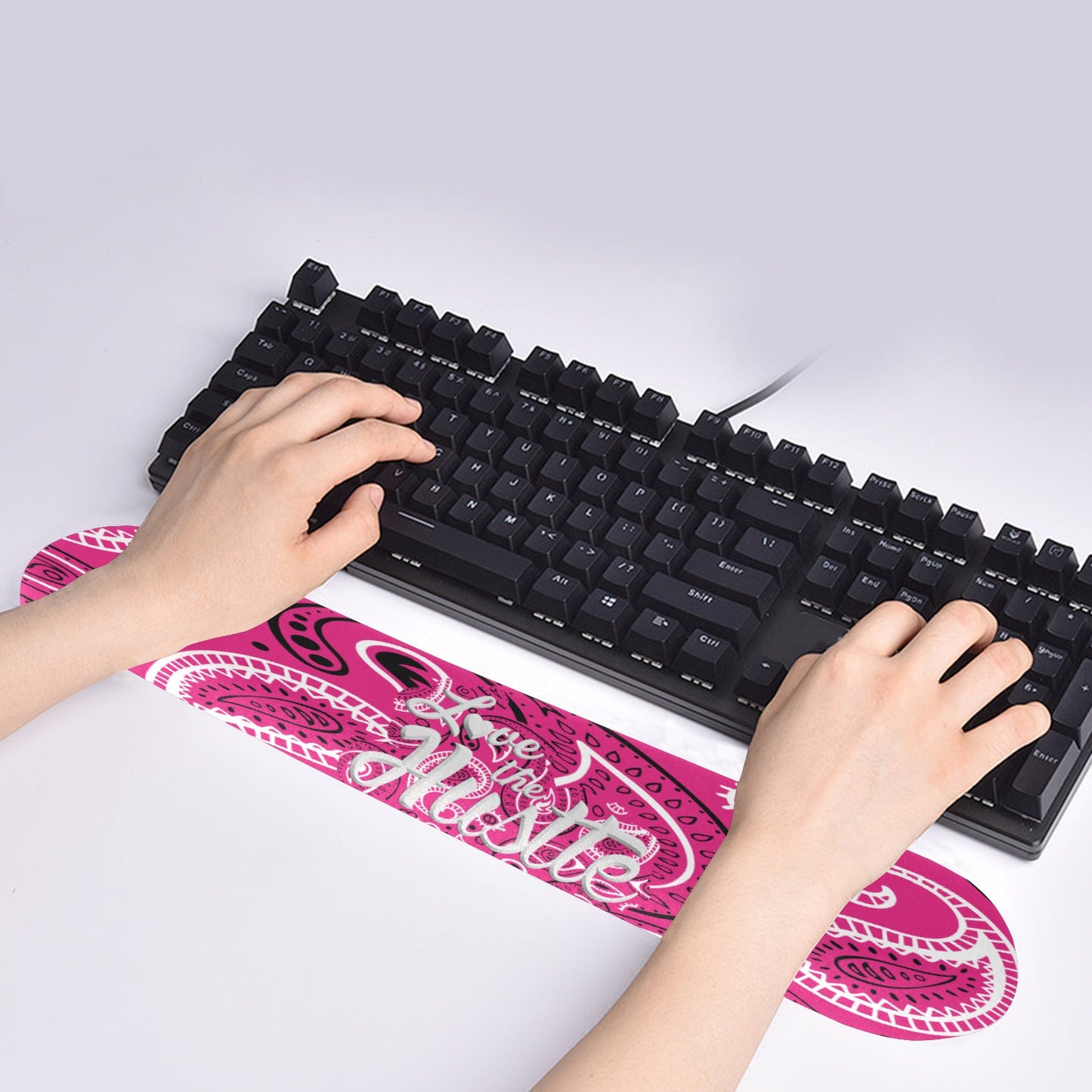 Love The Hustle Keyboard Hand Rest