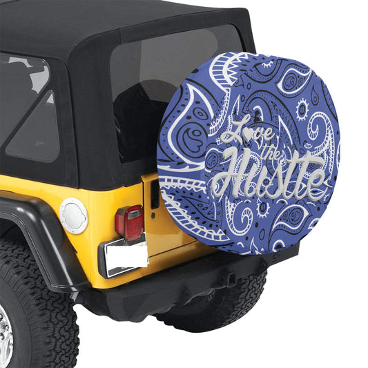 Love The Hustle Spare Tire Cover(Large)(17")