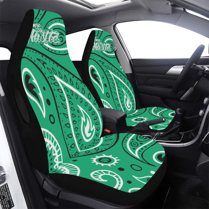 Love The Hustle Car Seat Cover Airbag Compatible(Set of 2)