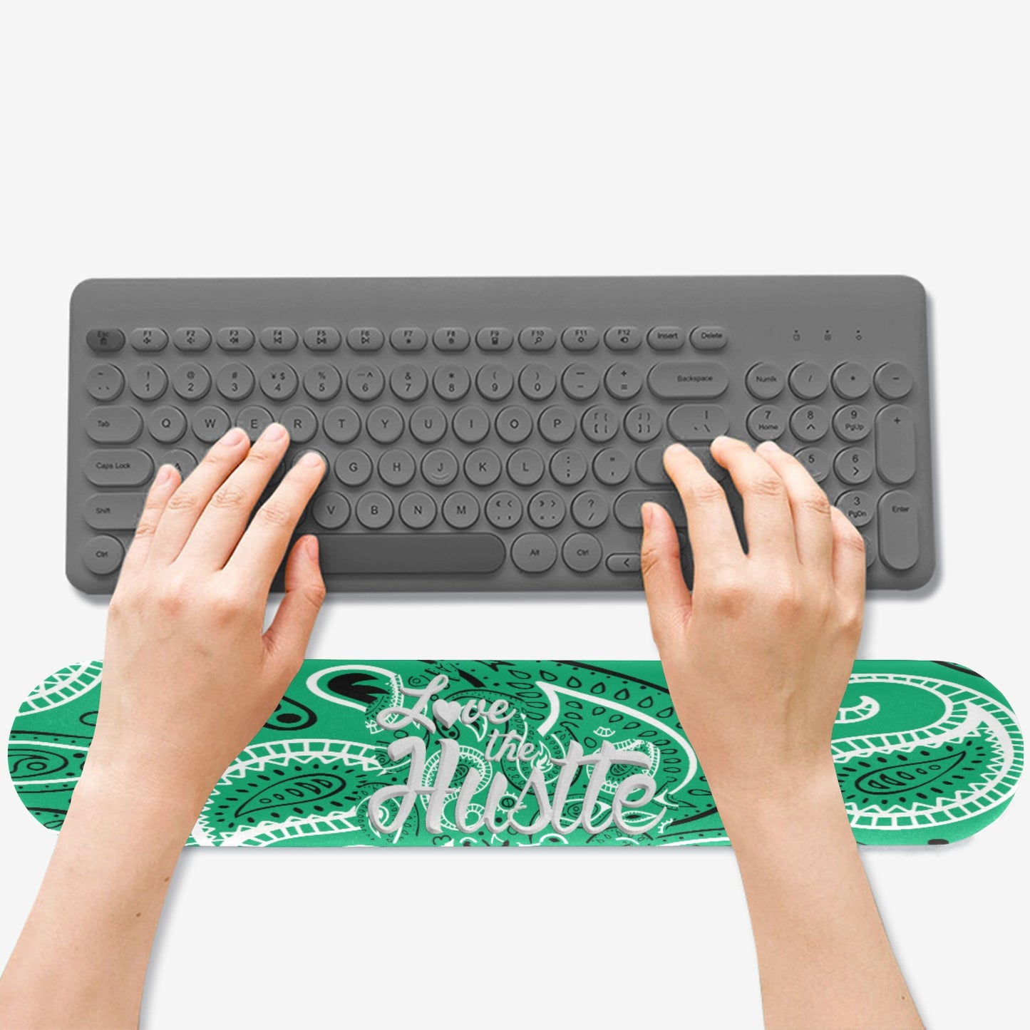 Love The Hustle Keyboard Hand Rest