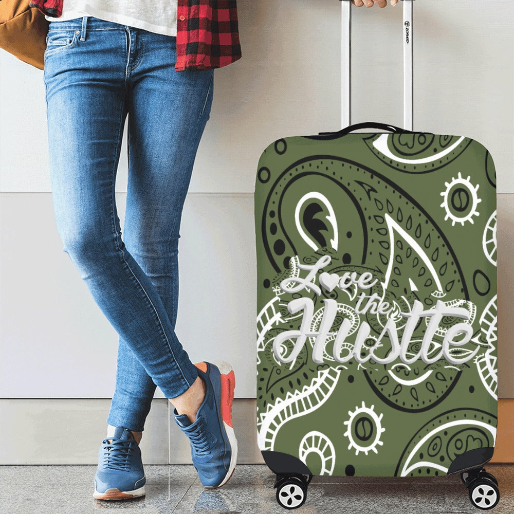 Love The Hustle™ Bandana Luggage Cover Collection (Medium – 22"–25")